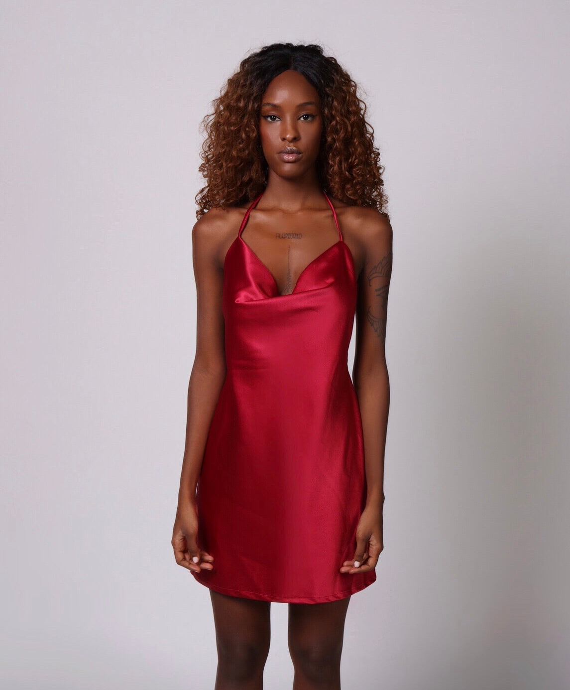 Vestido Firenze Cetim