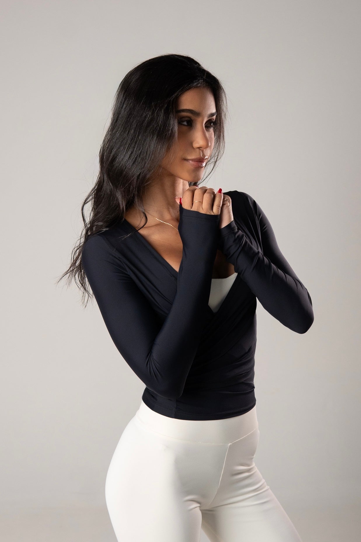 Lotus Wrap Top