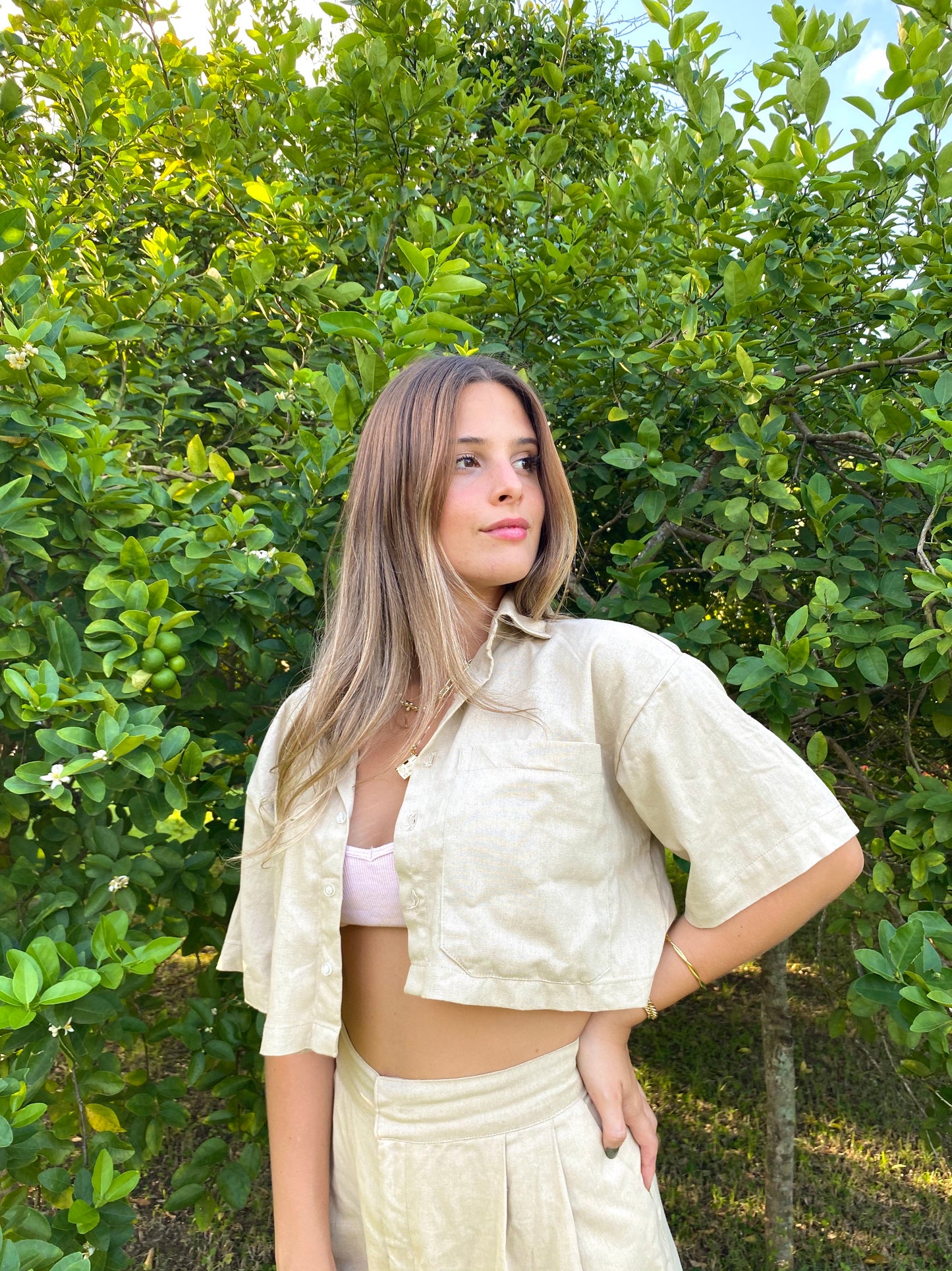 Camisa Cropped Bahia